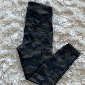 Athleta camo tights